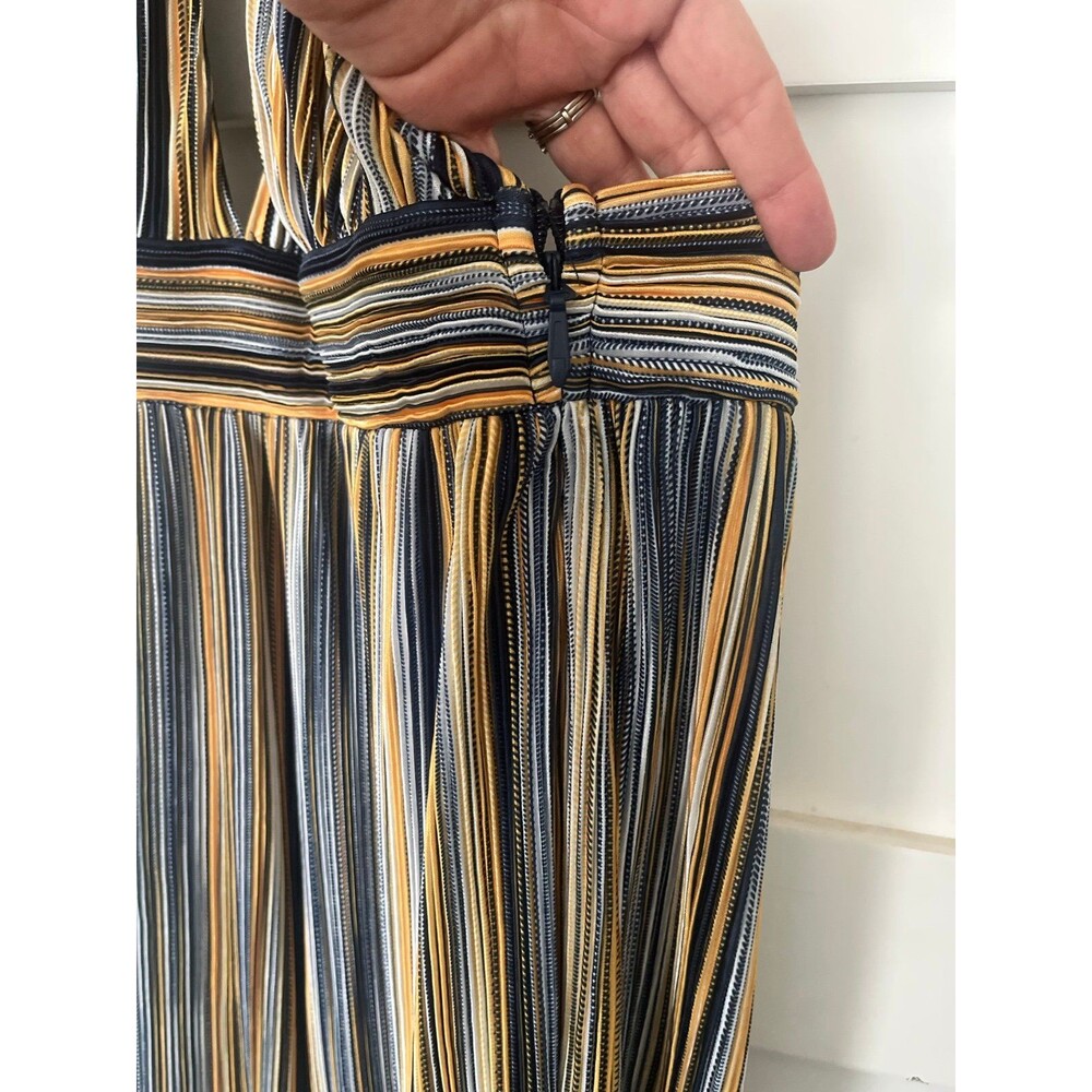 Azalea Bliss Multi Colored Striped Jumpsuit - Small - Picture 5 of 12
